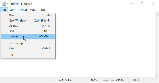notepad