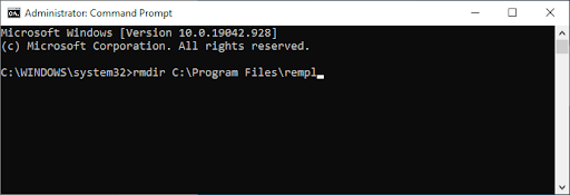 command prompt