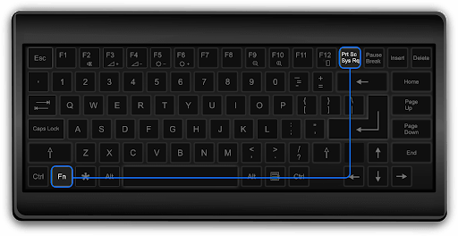 How to check if you're using print screen correctly